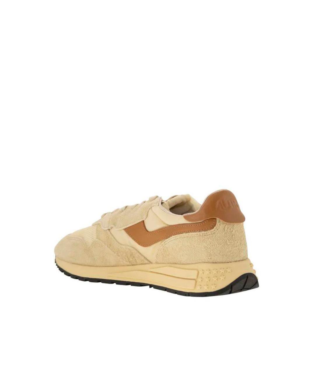 AUTRY Бежевые низкие кроссовки / кеды, фото 3