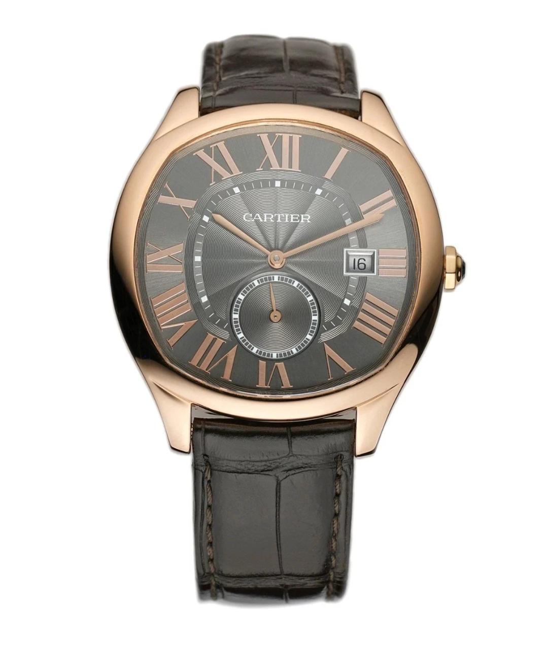 CARTIER Серые часы из розового золота, фото 1