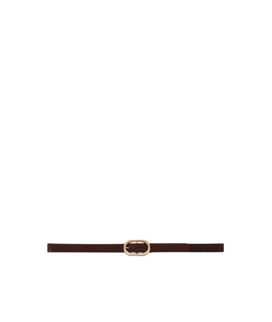 ANINE BING Коричневый ремень, фото 1