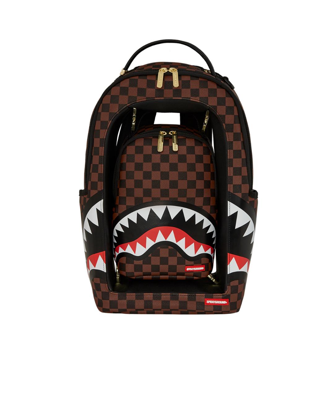 SPRAYGROUND Коричневый рюкзак, фото 1