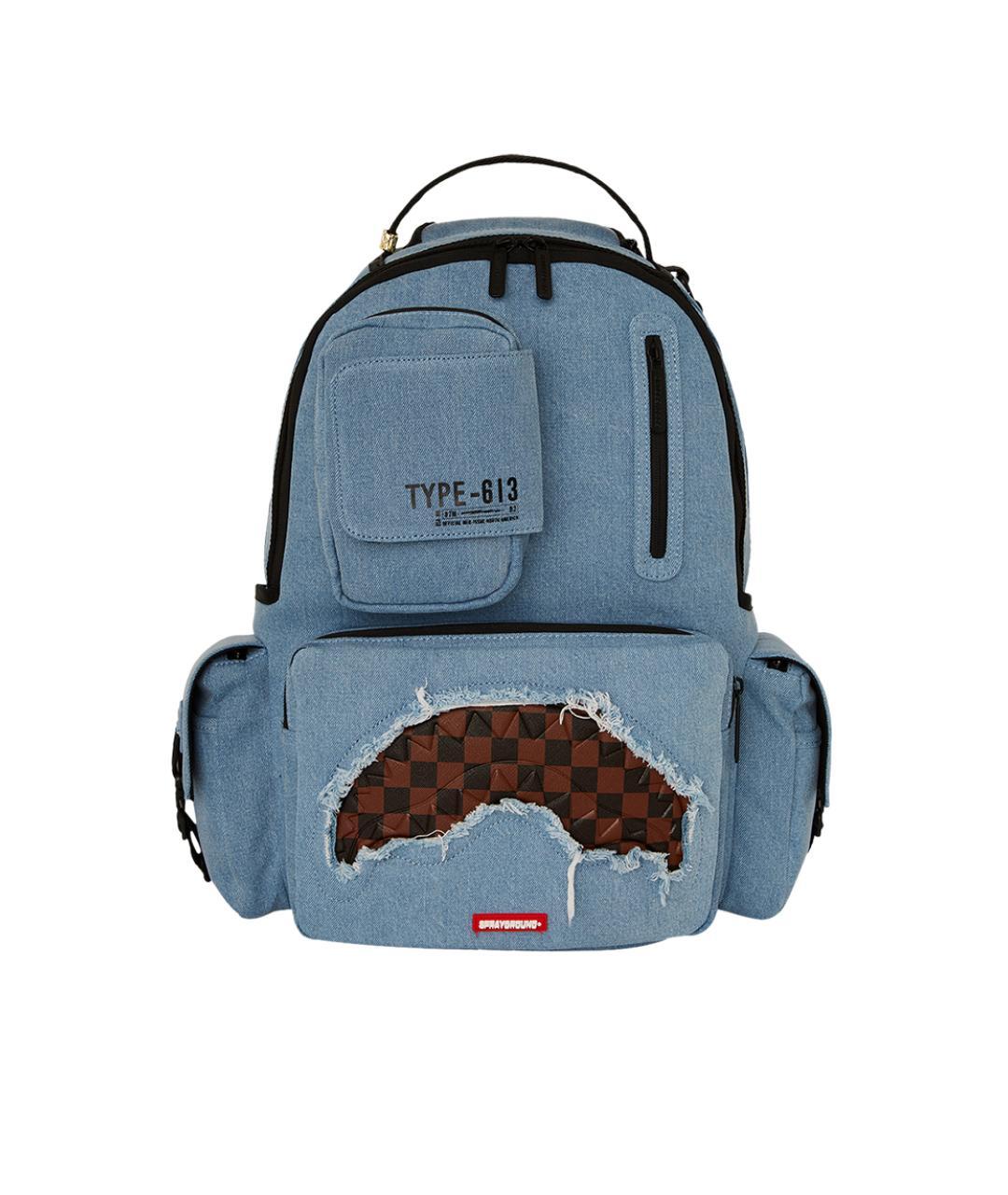 SPRAYGROUND Голубой рюкзак, фото 3