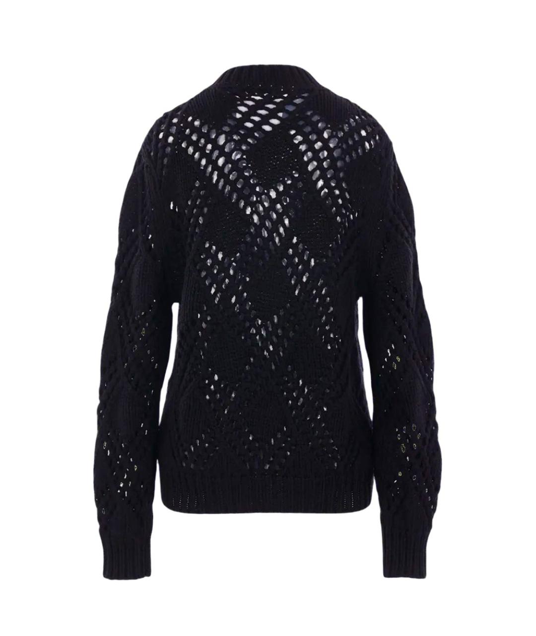 JIL SANDER Черный джемпер / свитер, фото 2