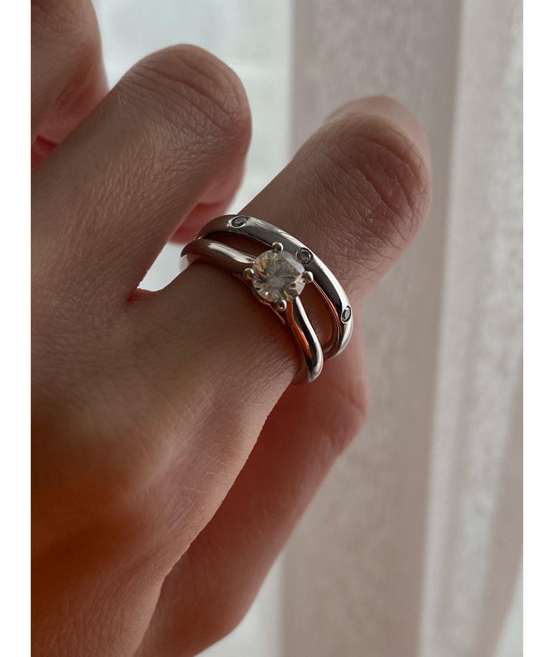 VAN CLEEF & ARPELS Белое платиновое кольцо, фото 6