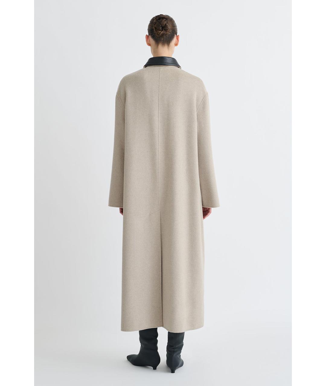 NANUSHKA Бежевое пальто, фото 3