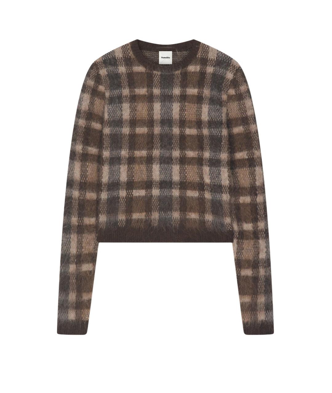 NANUSHKA Коричневый джемпер / свитер, фото 1