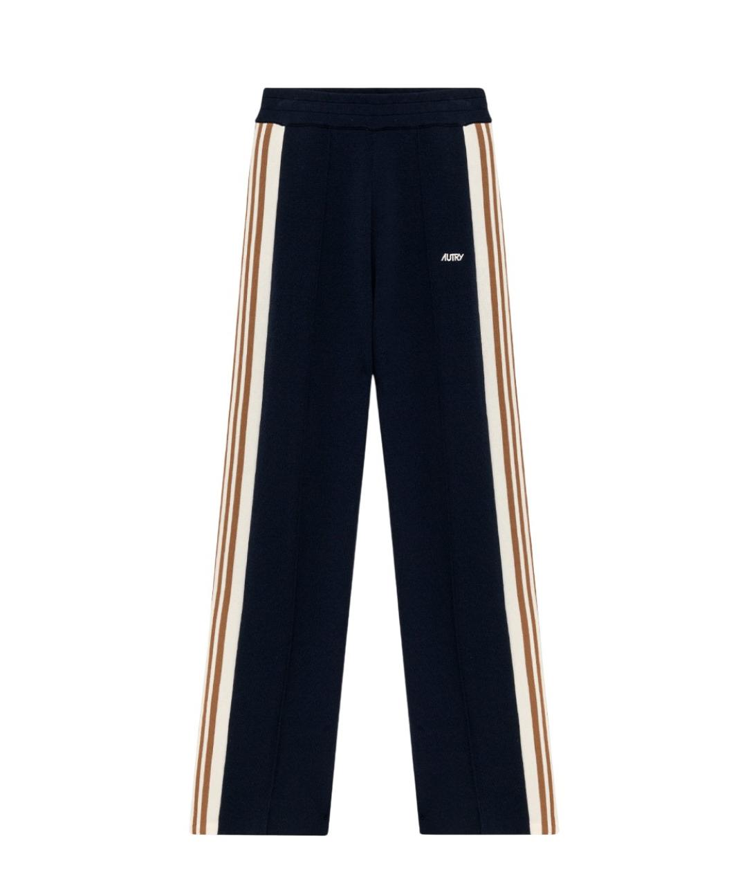 AUTRY Синие повседневные брюки, фото 1