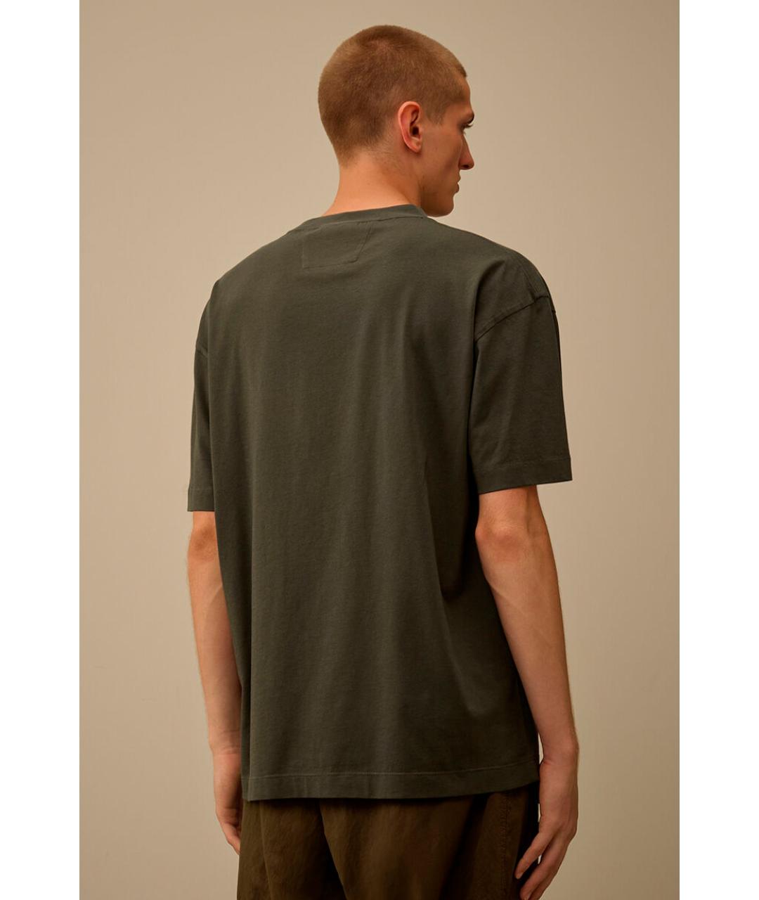 CP COMPANY Зеленая футболка, фото 3
