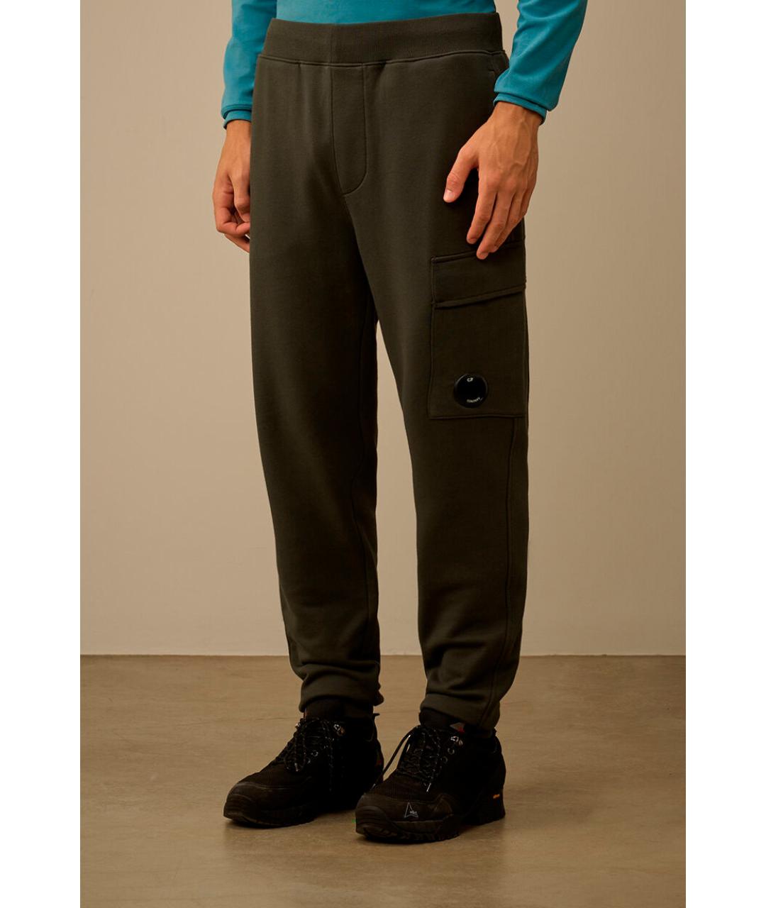 CP COMPANY Хаки хлопковые повседневные брюки, фото 2