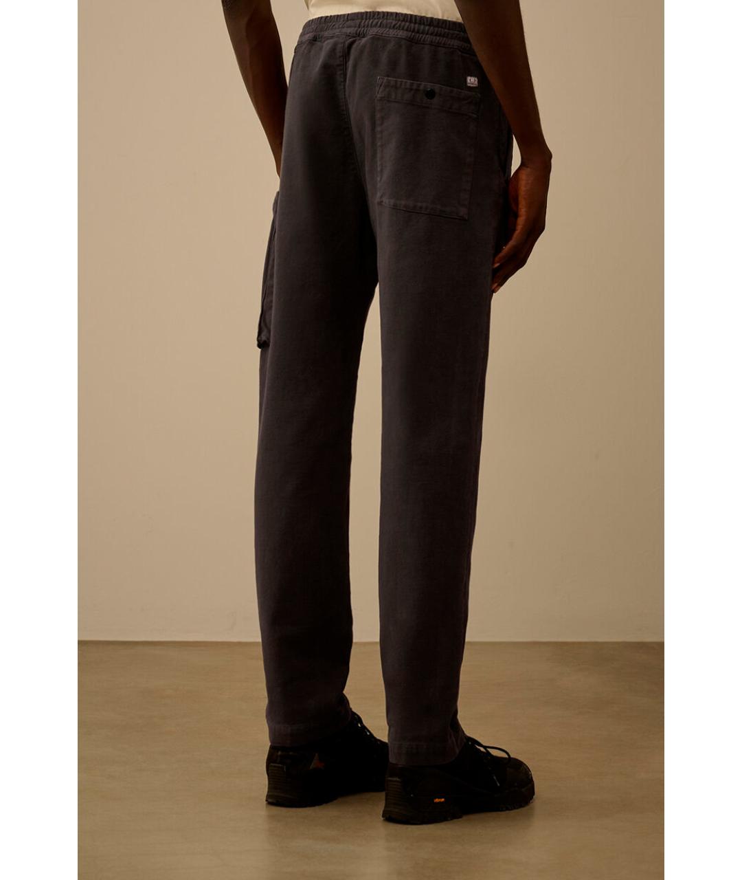 CP COMPANY Коричневые хлопковые повседневные брюки, фото 3