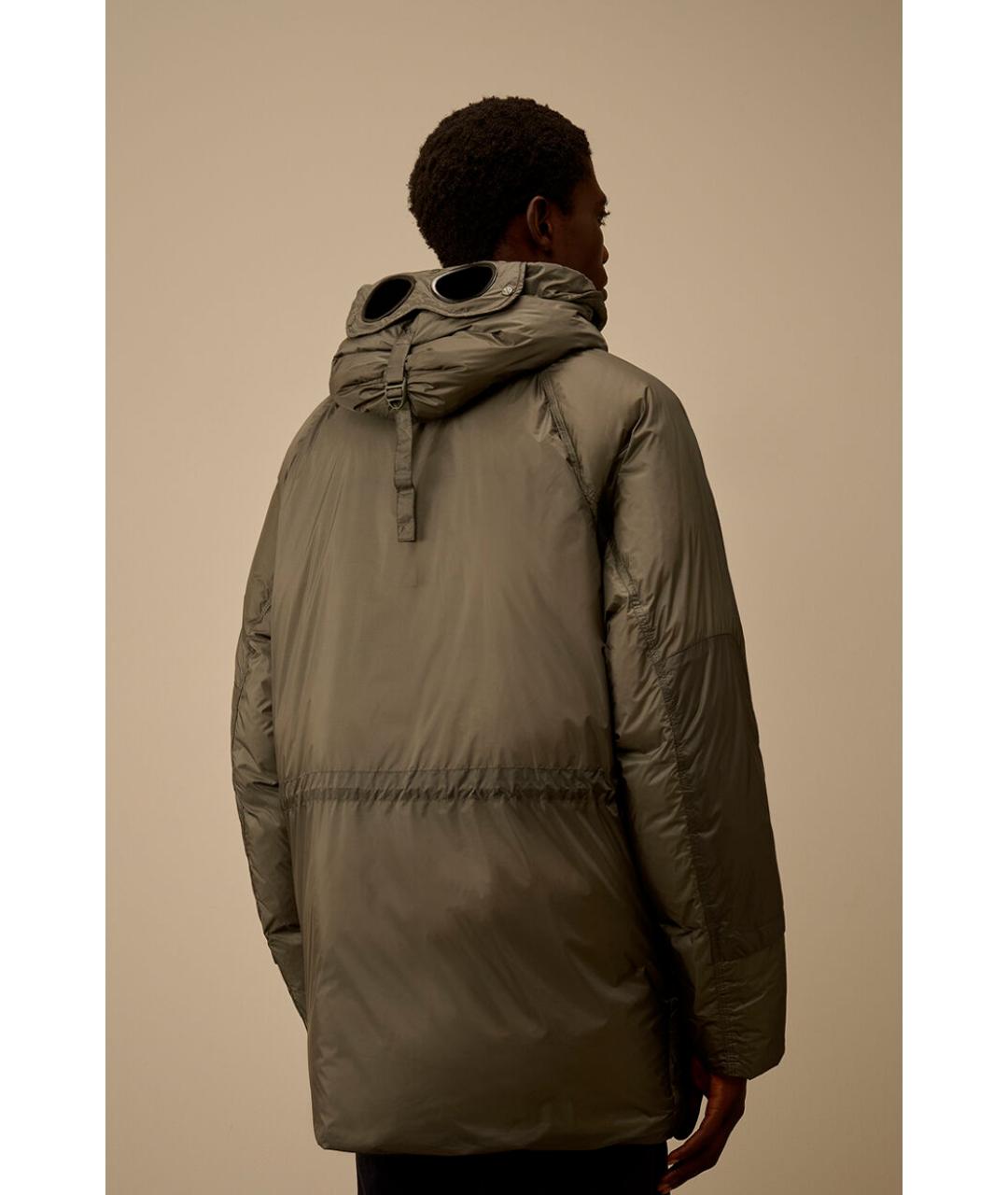 CP COMPANY Хаки полиамидовая куртка, фото 3