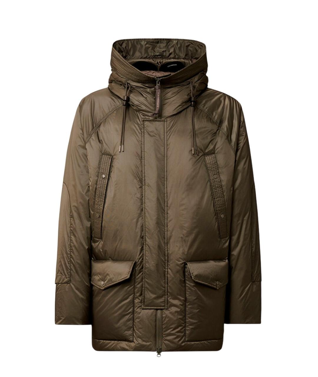 CP COMPANY Хаки полиамидовая куртка, фото 1