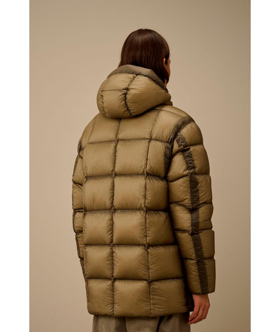 CP COMPANY Зеленый пуховик, фото 3