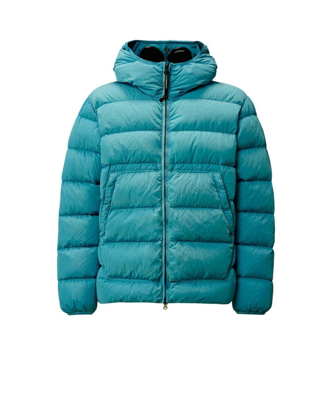 CP COMPANY Голубой пуховик, фото 3