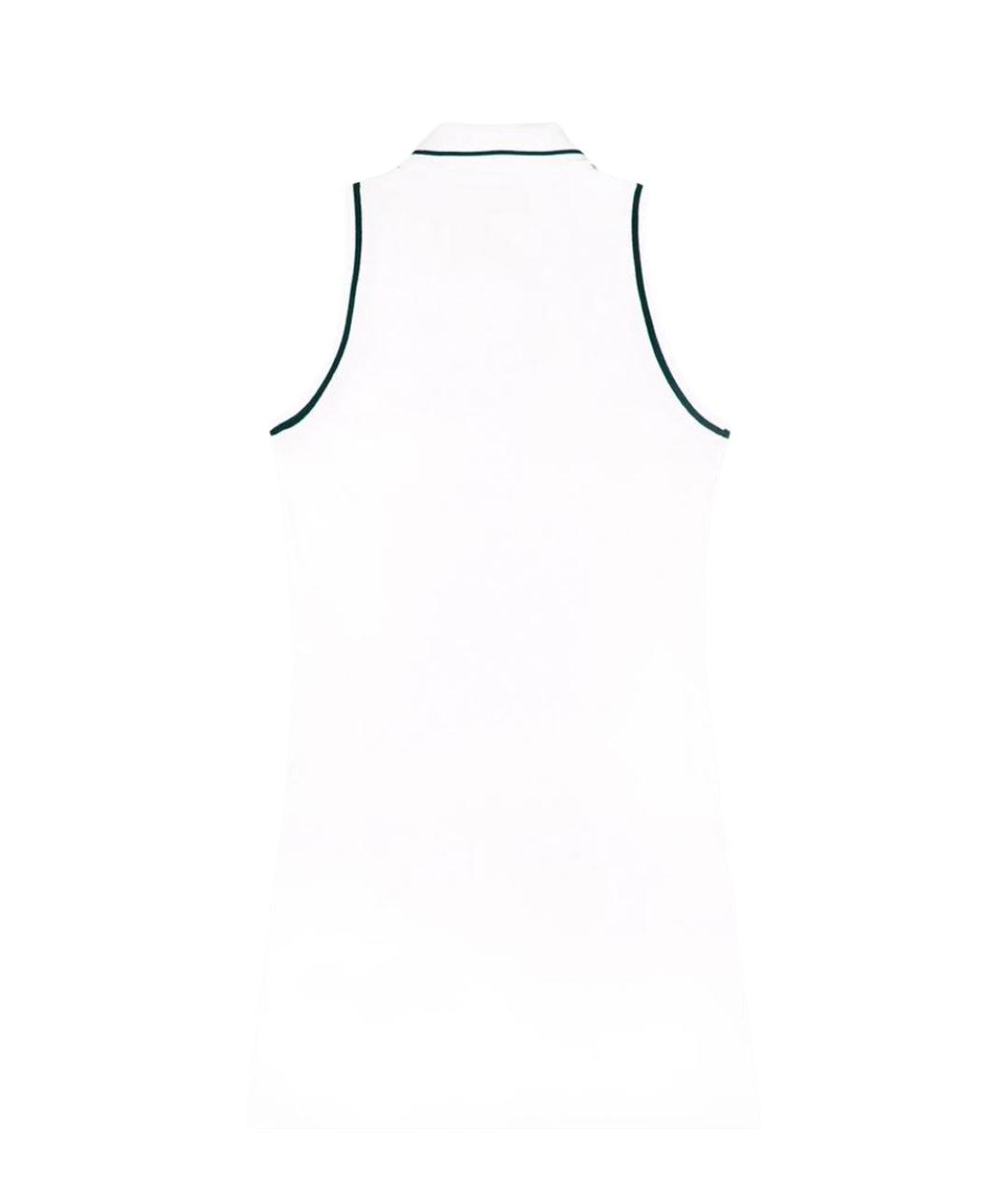 SPORTY AND RICH Белое повседневное платье, фото 2