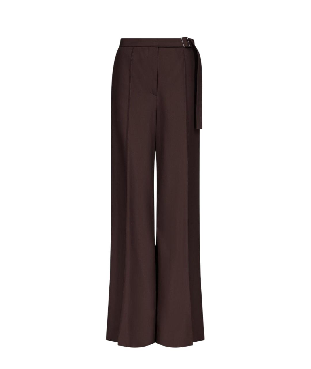 LOULOU DE SAISON Коричневые брюки широкие, фото 1