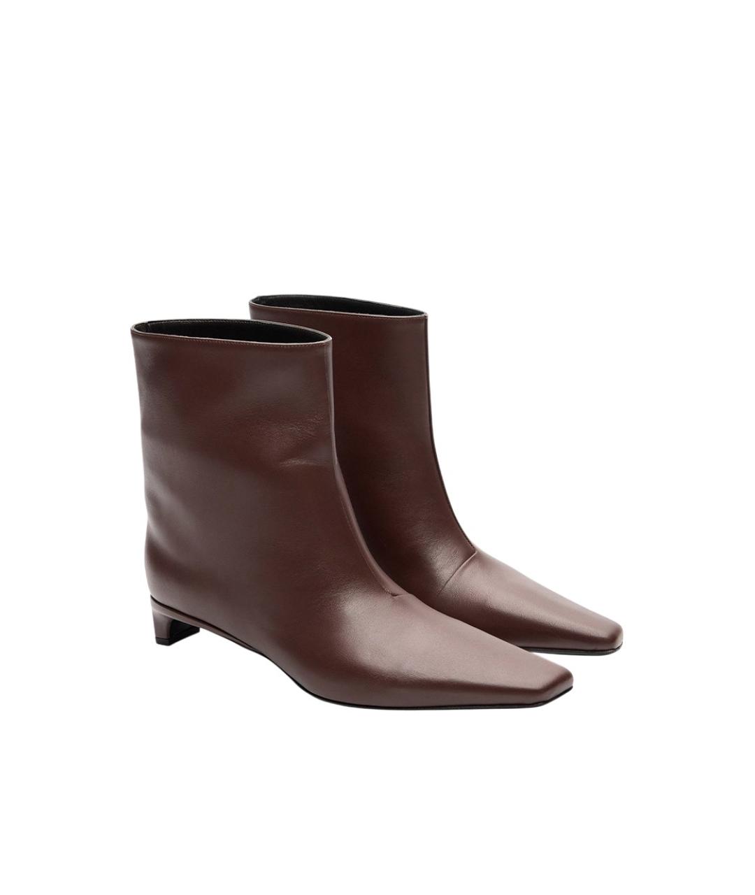 LOULOU DE SAISON Коричневые ботильоны, фото 2