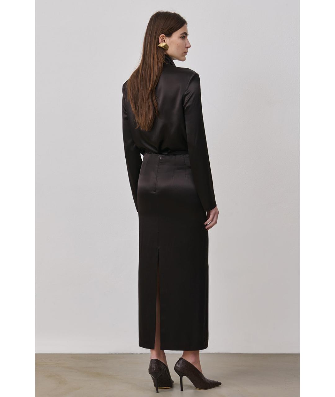 ARMARIUM Коричневая юбка макси, фото 4