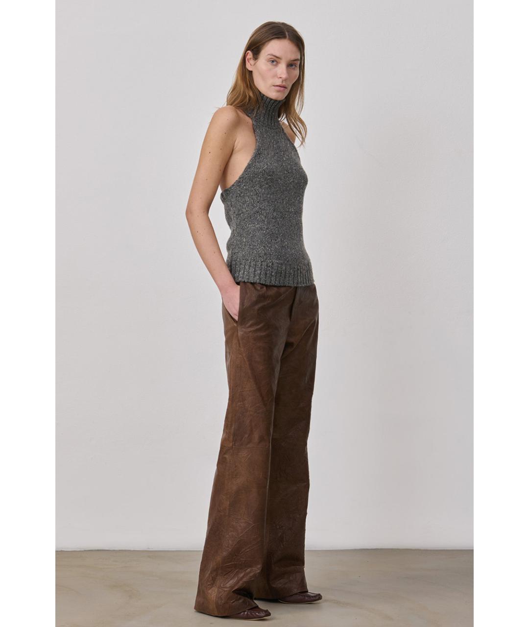 ARMARIUM Коричневая майка, фото 3