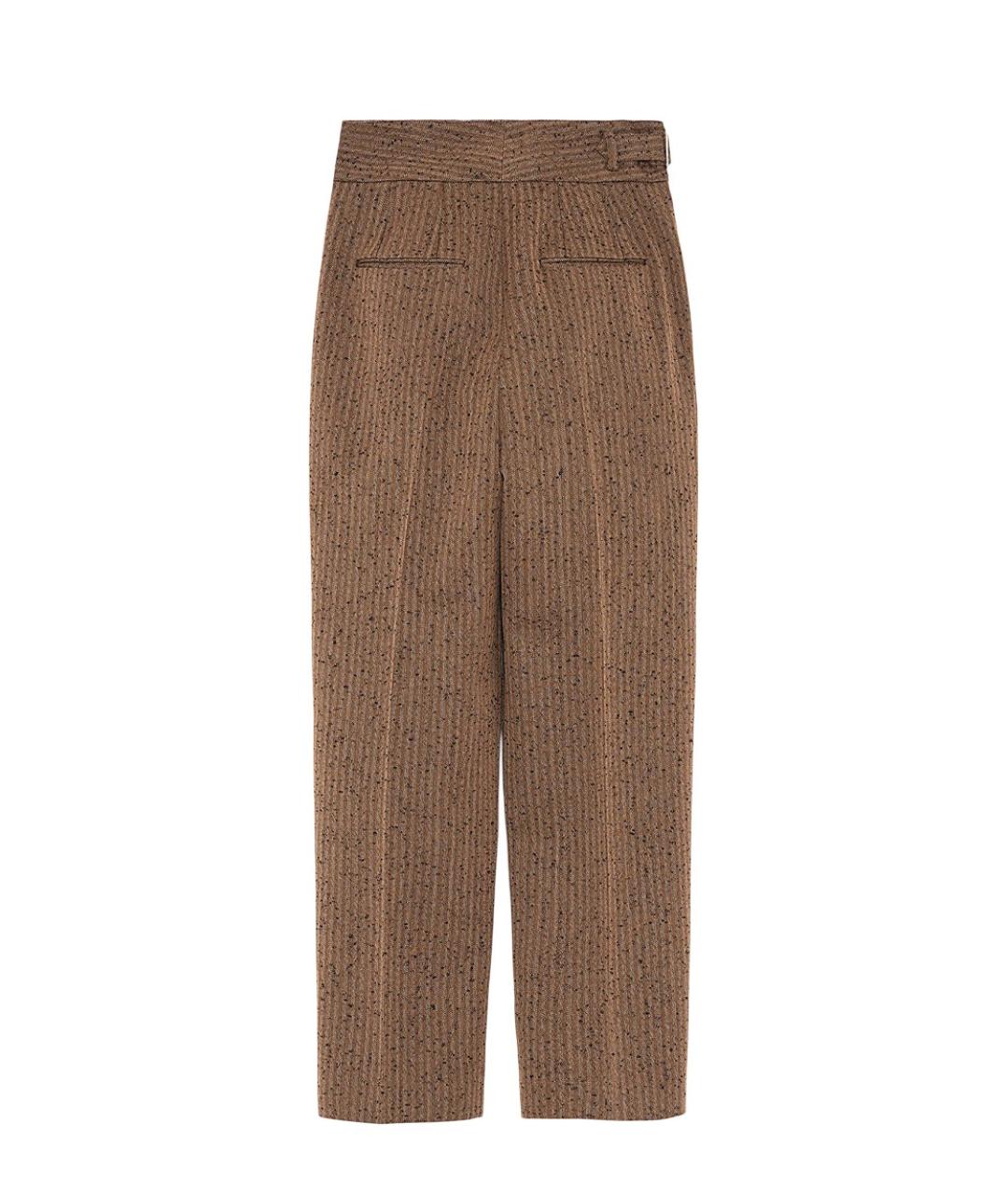 ARMARIUM Коричневые прямые брюки, фото 2