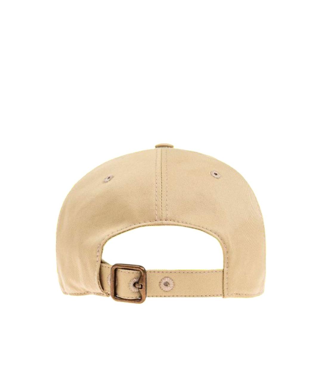 BURBERRY Бежевая кепка, фото 2