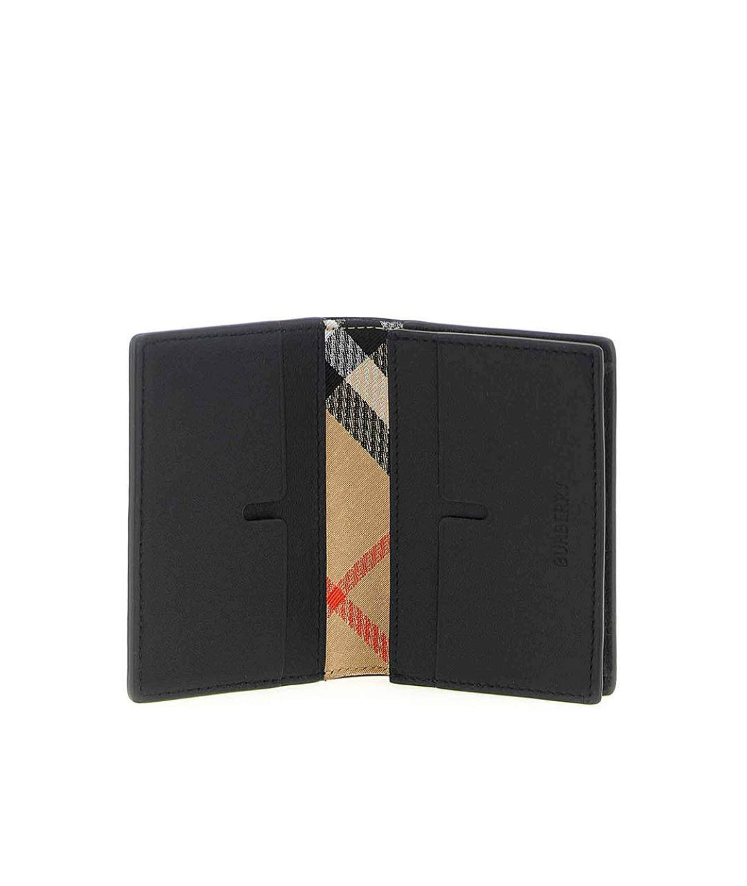 BURBERRY Черный кошелек, фото 2