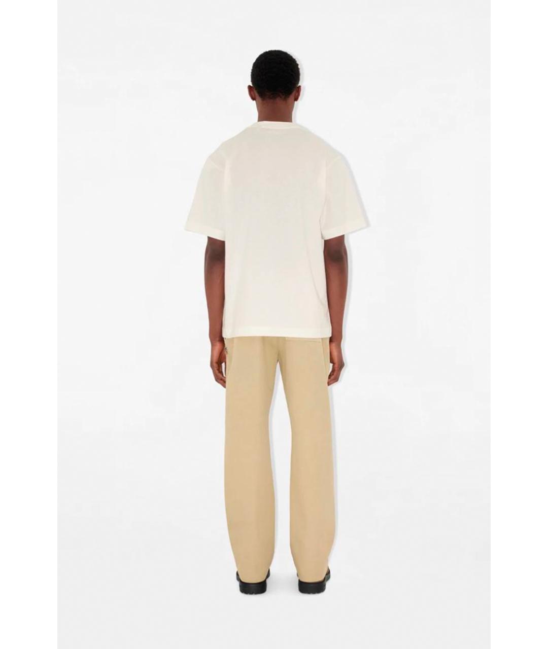 BURBERRY Белая футболка, фото 3