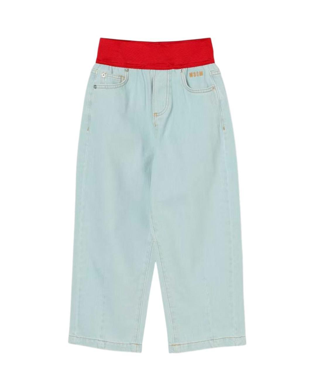MSGM Голубые детские джинсы, фото 3
