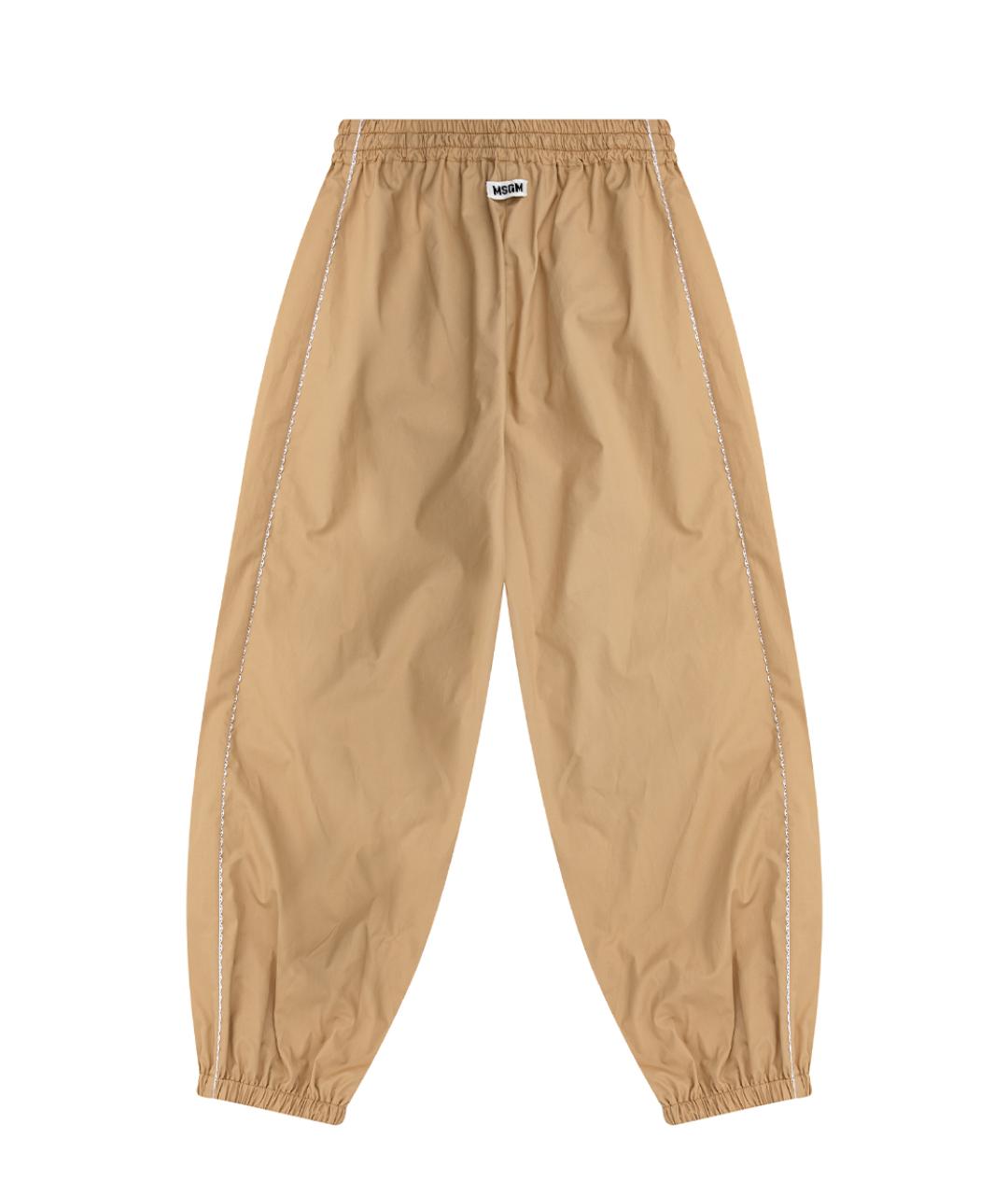 MSGM Коричневые брюки и шорты, фото 2