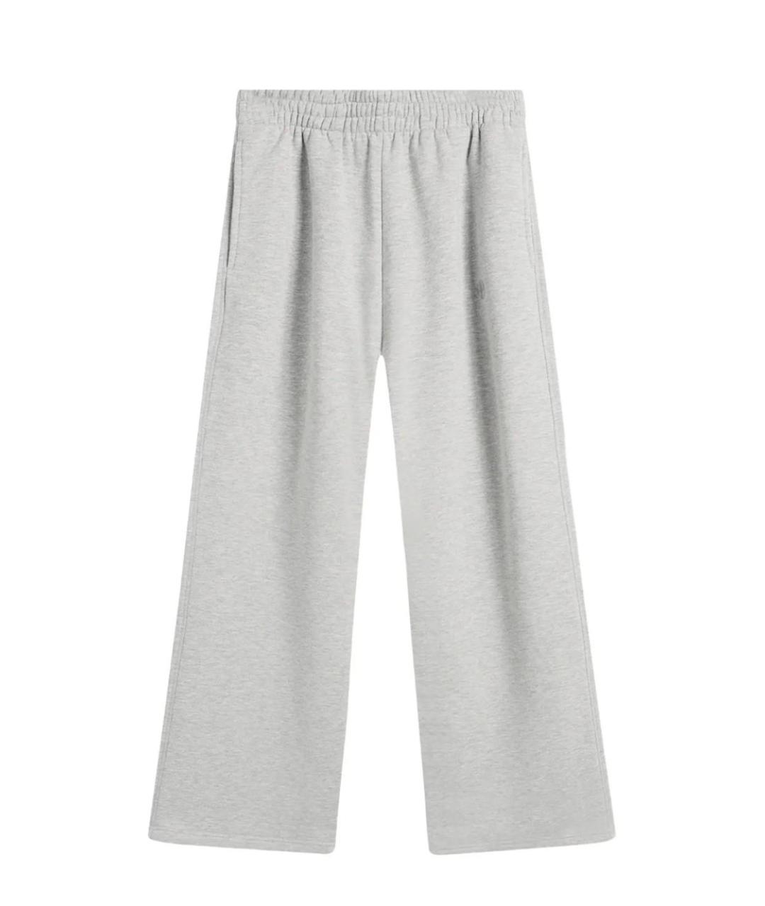 ANINE BING Серые брюки широкие, фото 1