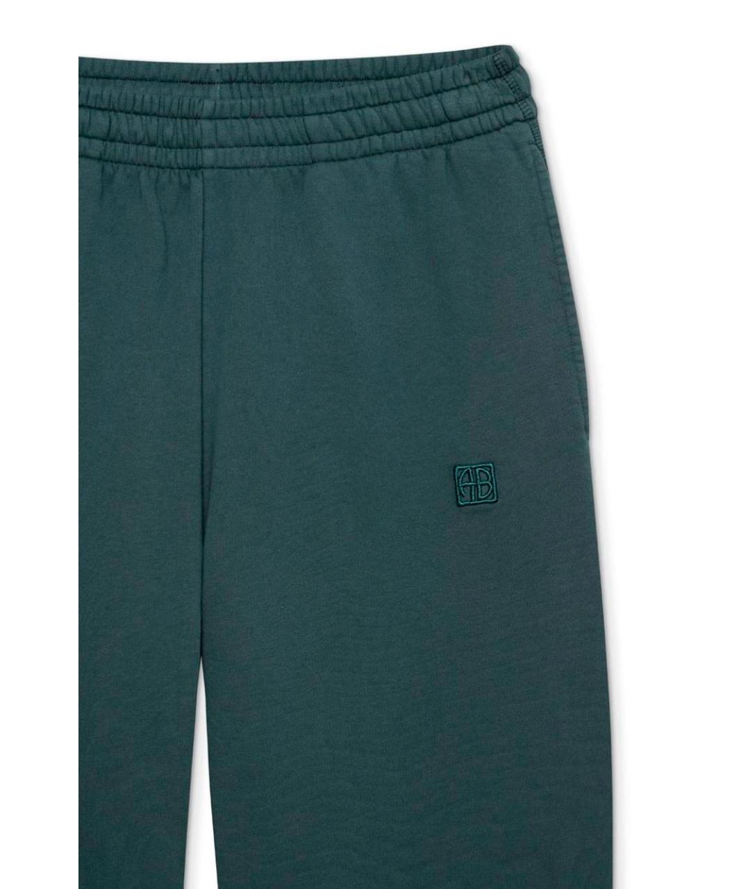 ANINE BING Зеленые спортивные брюки и шорты, фото 2