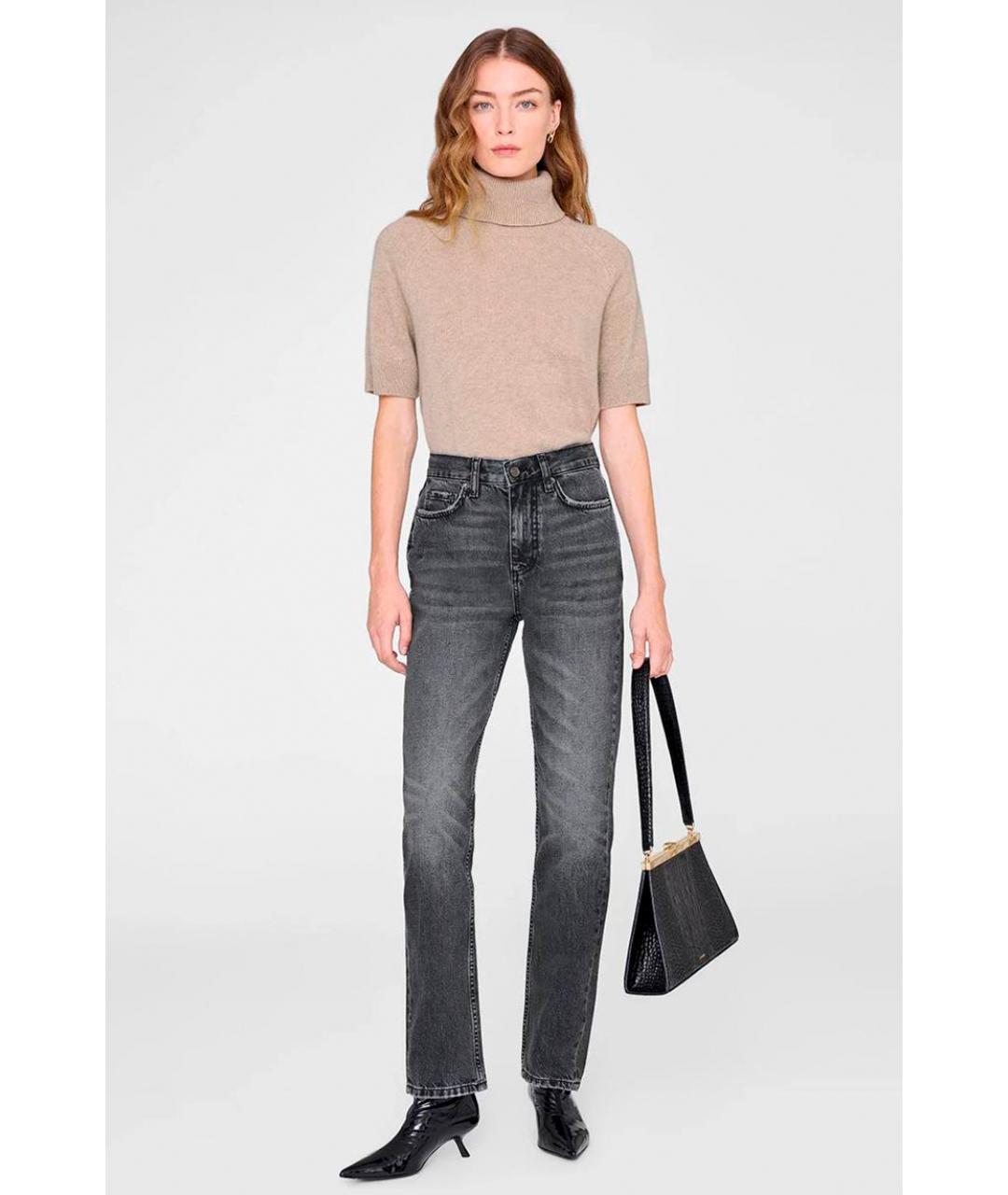 ANINE BING Бежевый джемпер / свитер, фото 2