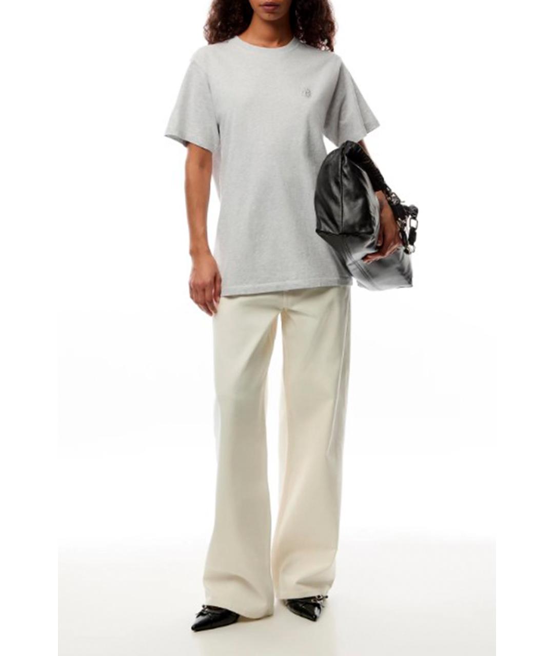 ANINE BING Бежевые прямые джинсы, фото 2