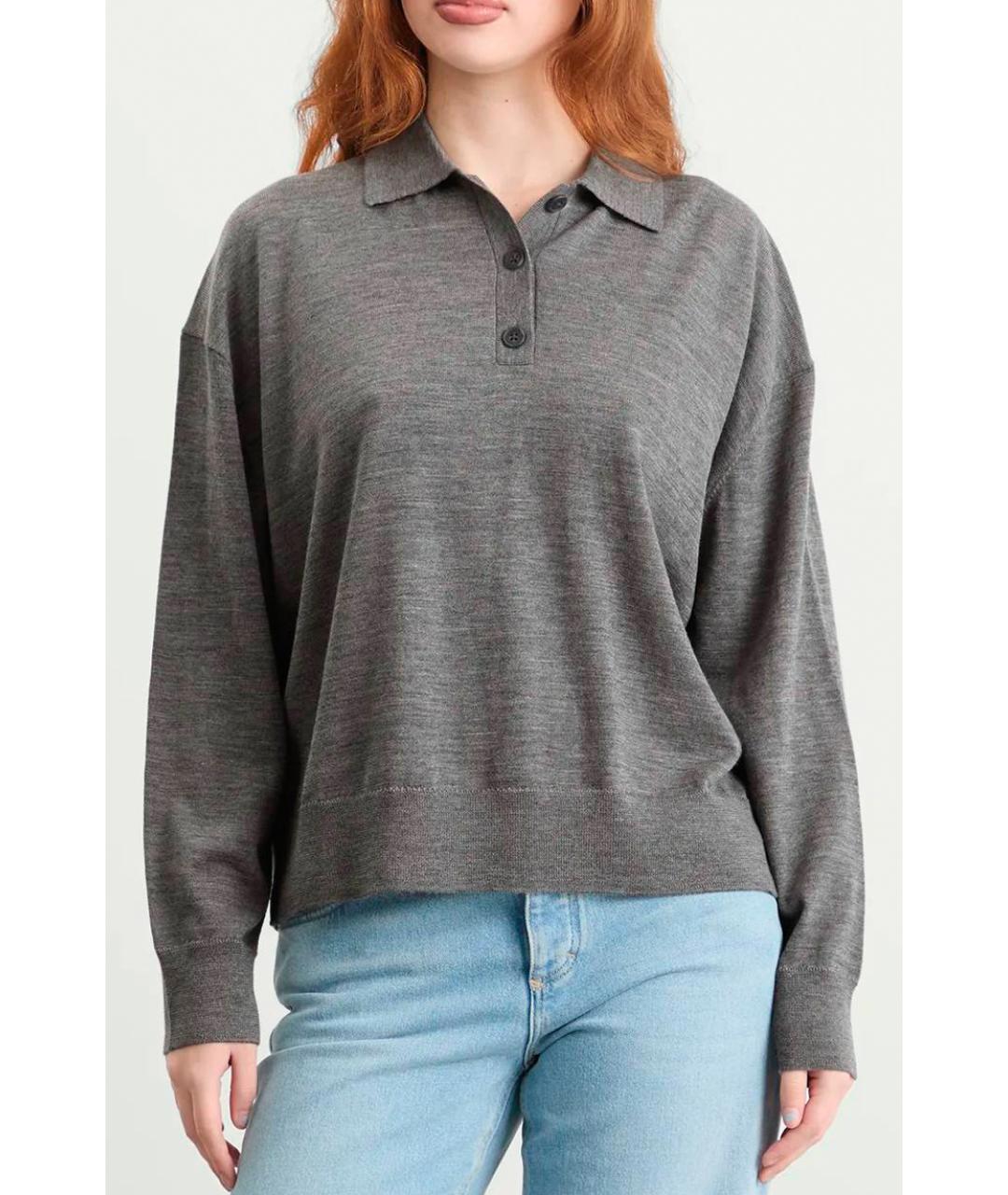 ANINE BING Серый джемпер / свитер, фото 2