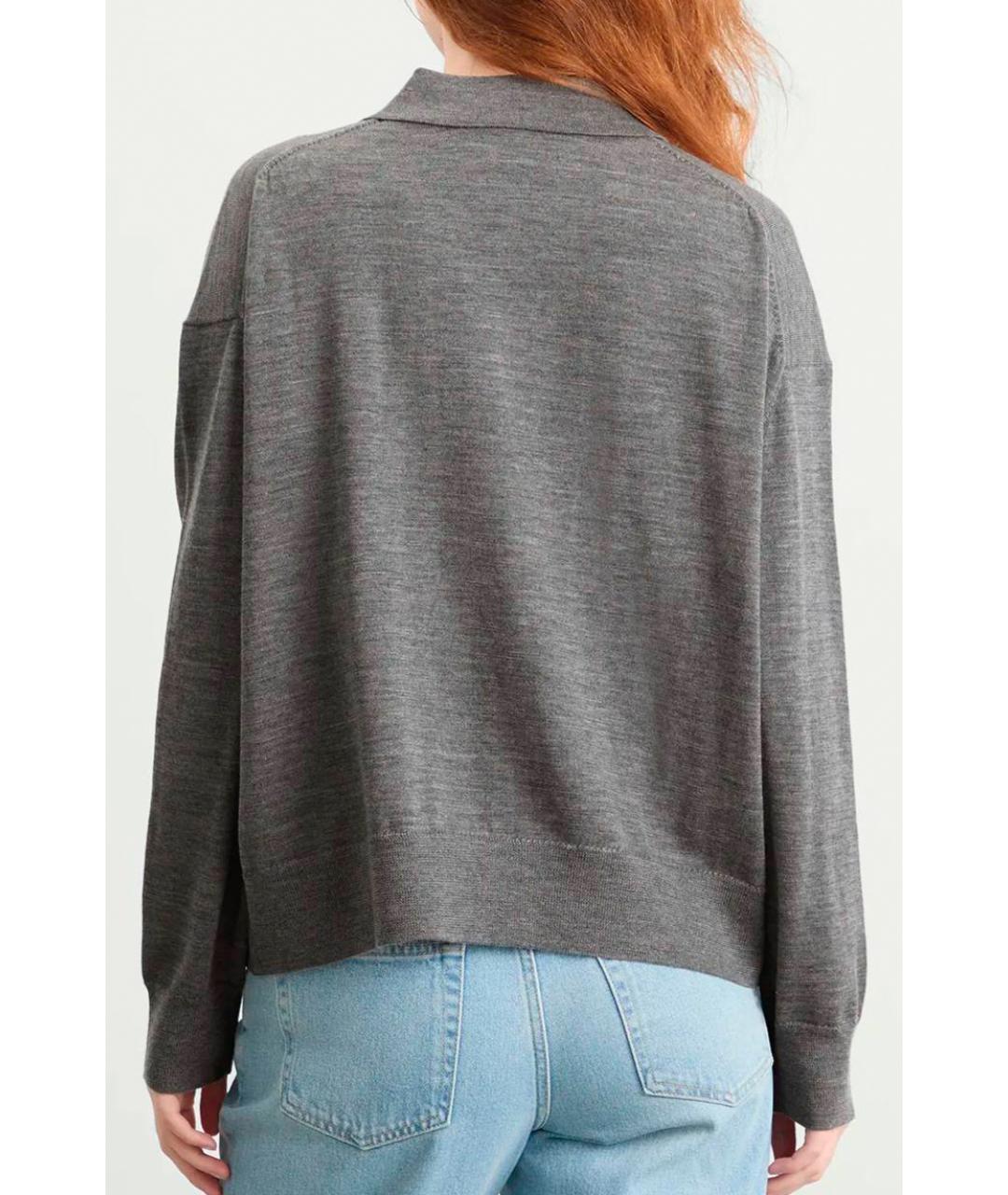 ANINE BING Серый джемпер / свитер, фото 3