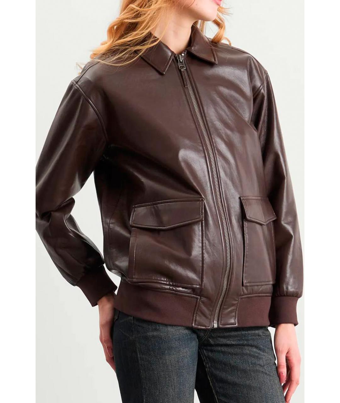 ANINE BING Коричневая куртка, фото 2