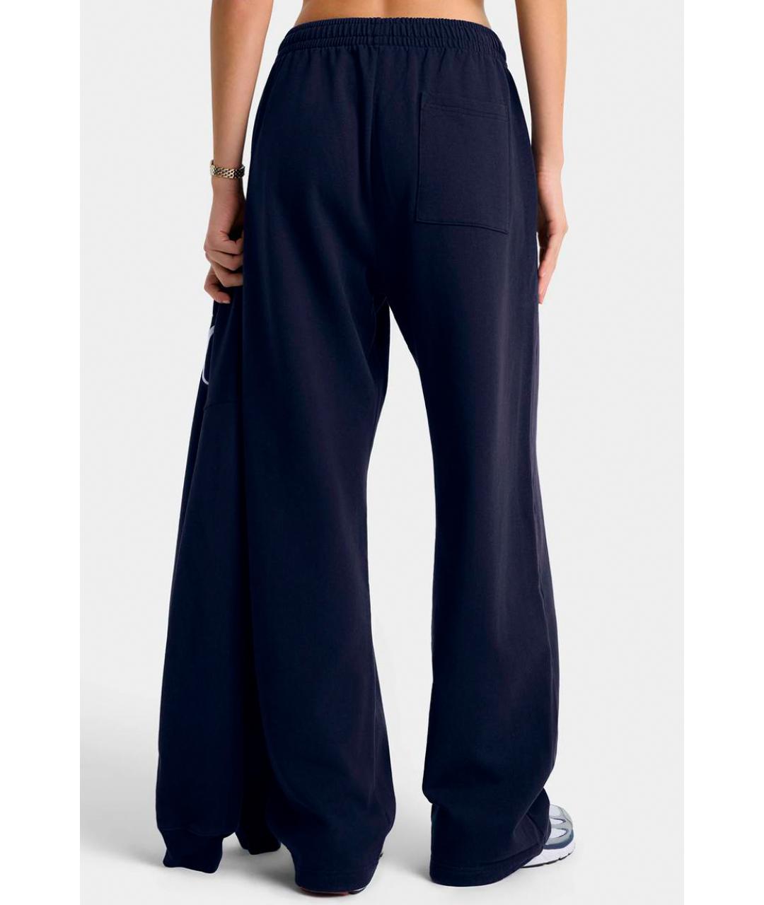 SPORTY AND RICH Синие брюки широкие, фото 4