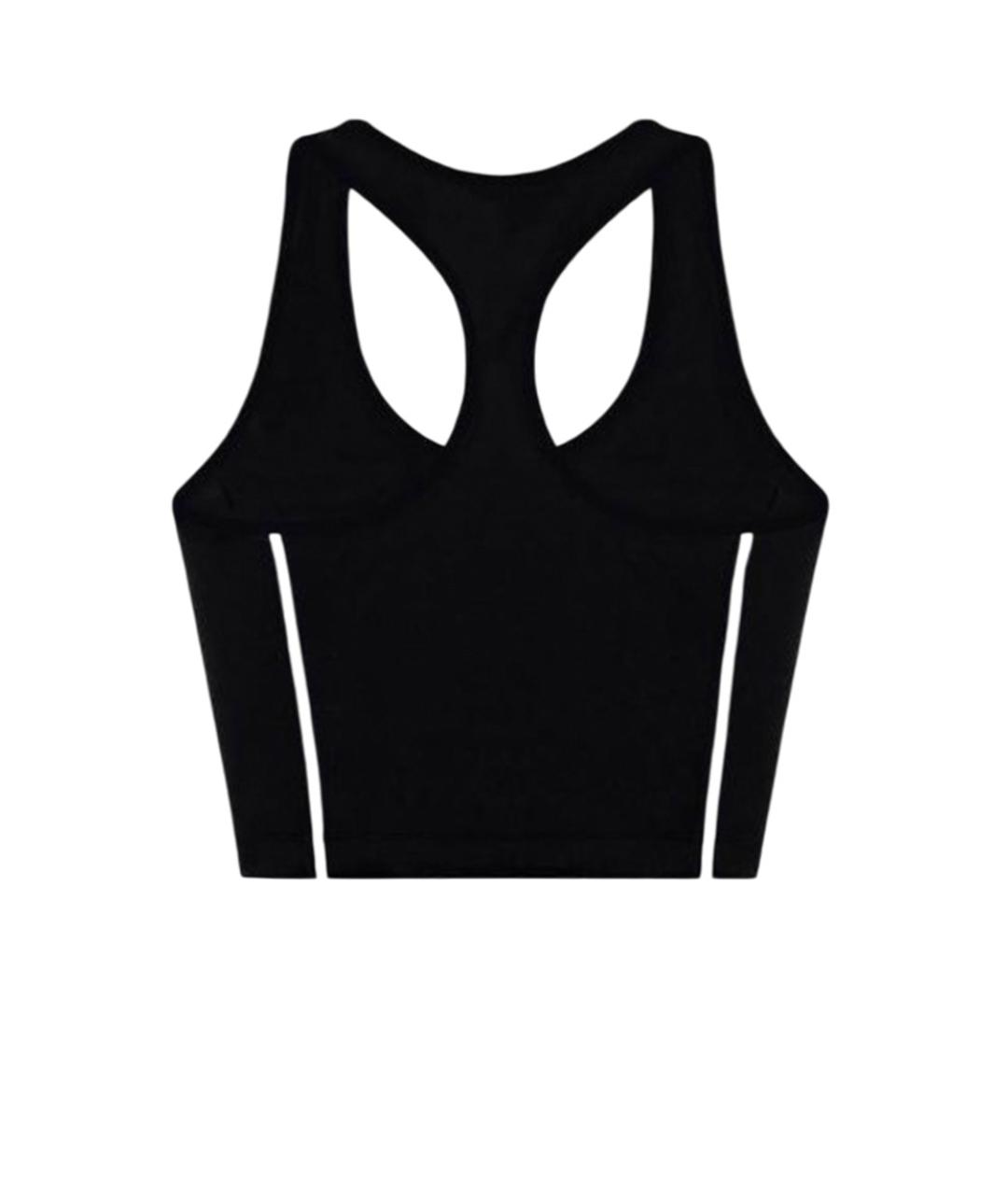 SPORTY AND RICH Черная майка, фото 3