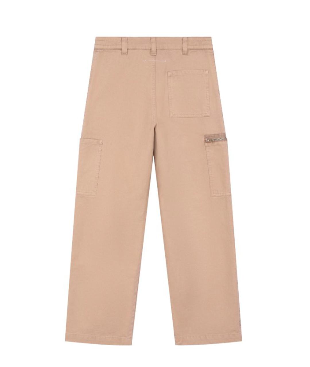 MAISON MARGIELA Бежевые брюки и шорты, фото 2