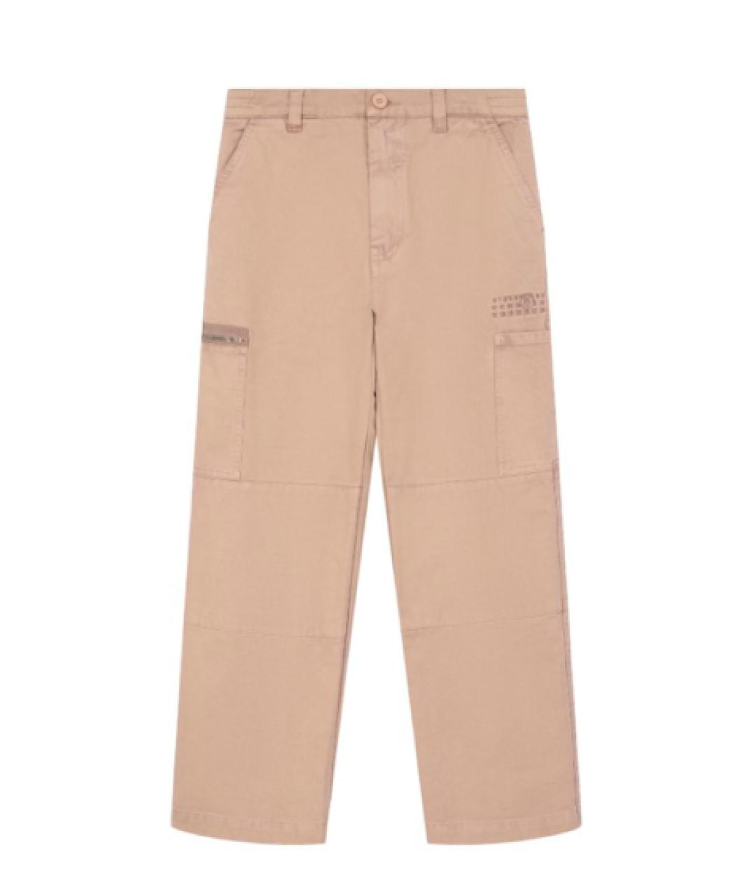 MAISON MARGIELA Бежевые брюки и шорты, фото 3