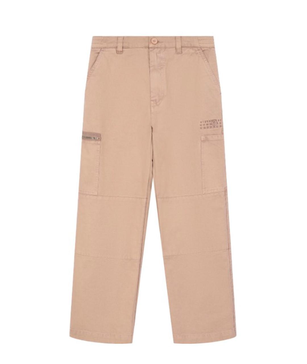 MAISON MARGIELA Бежевые брюки и шорты, фото 1