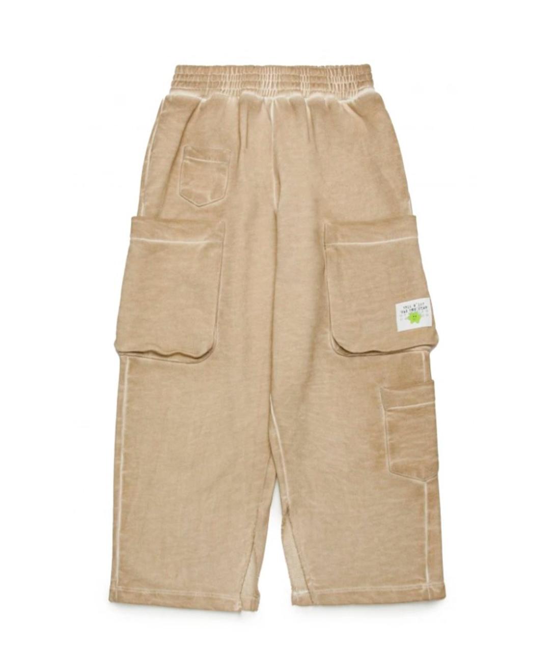 MAISON MARGIELA Бежевые брюки и шорты, фото 1