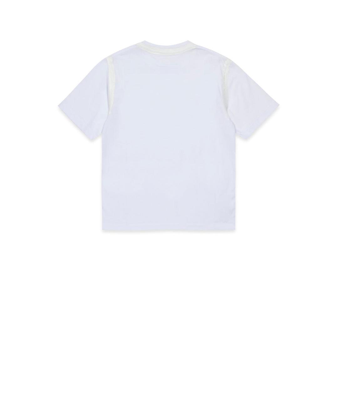 MAISON MARGIELA Белый детская футболка / топ, фото 2
