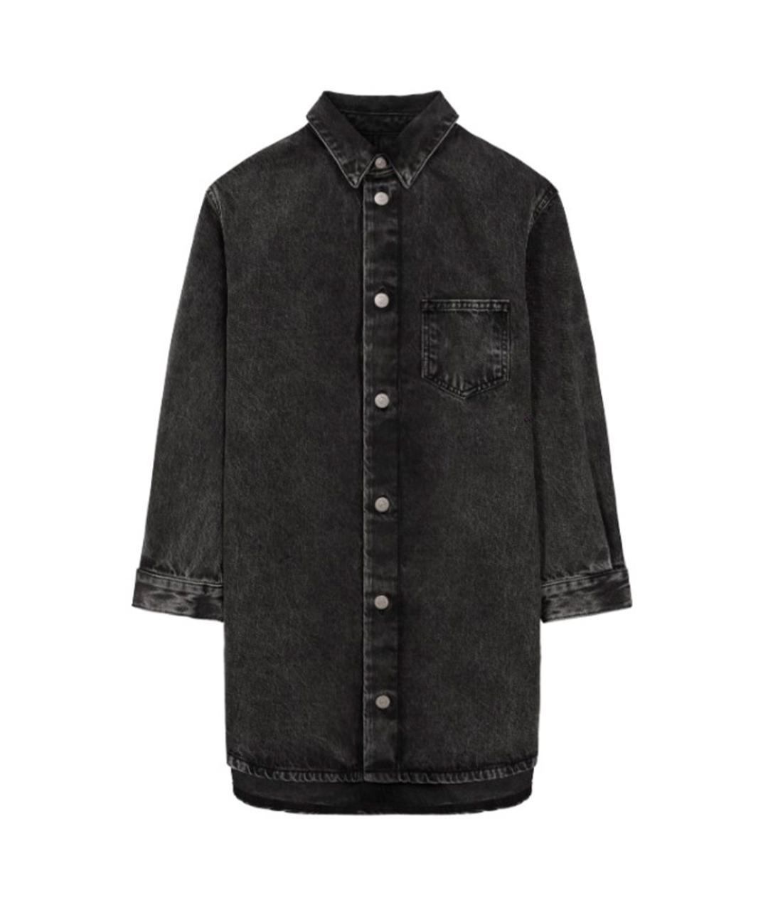 MAISON MARGIELA Черная рубашка/блузка, фото 3