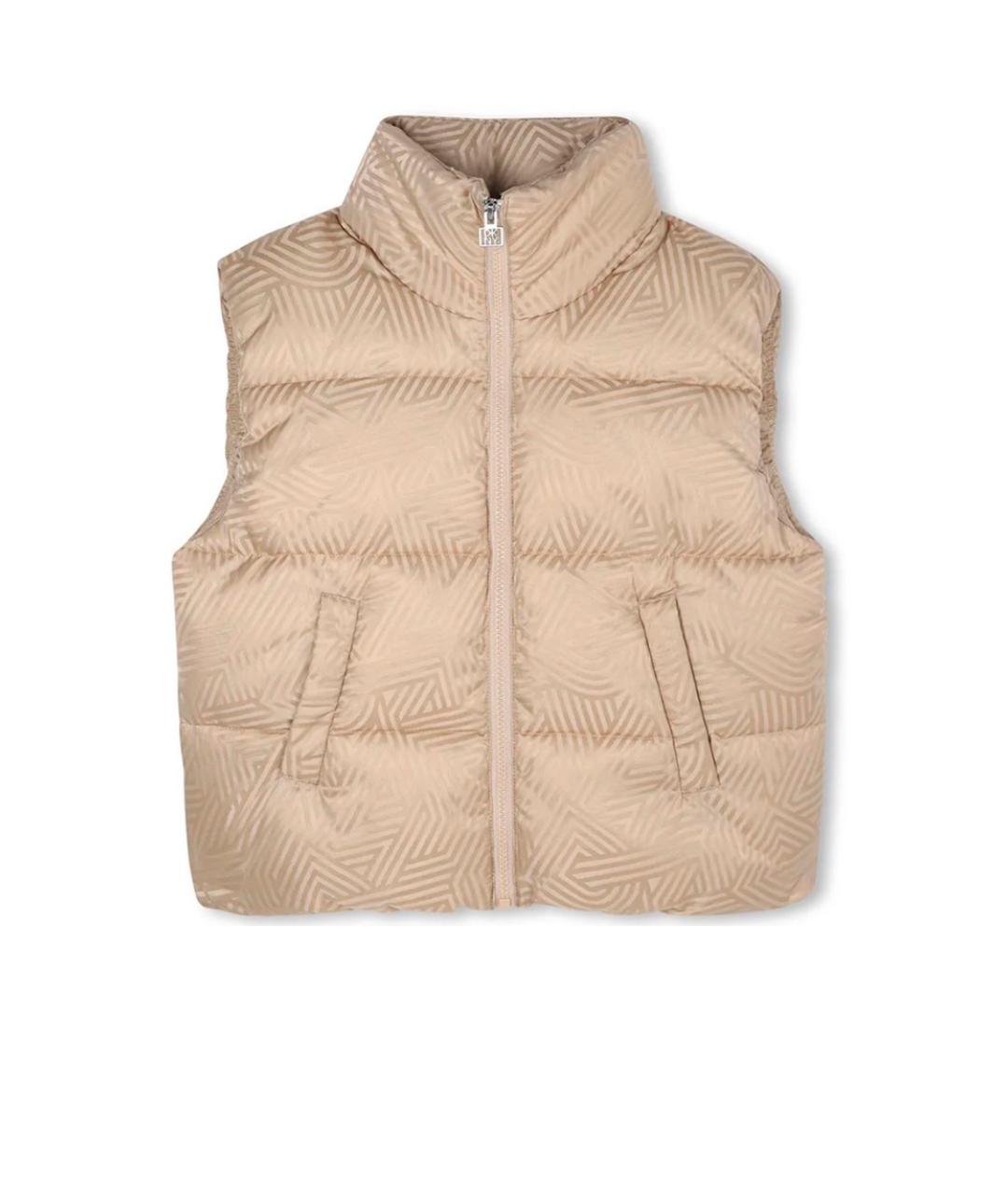 DKNY Бежевый жакет / жилет, фото 1