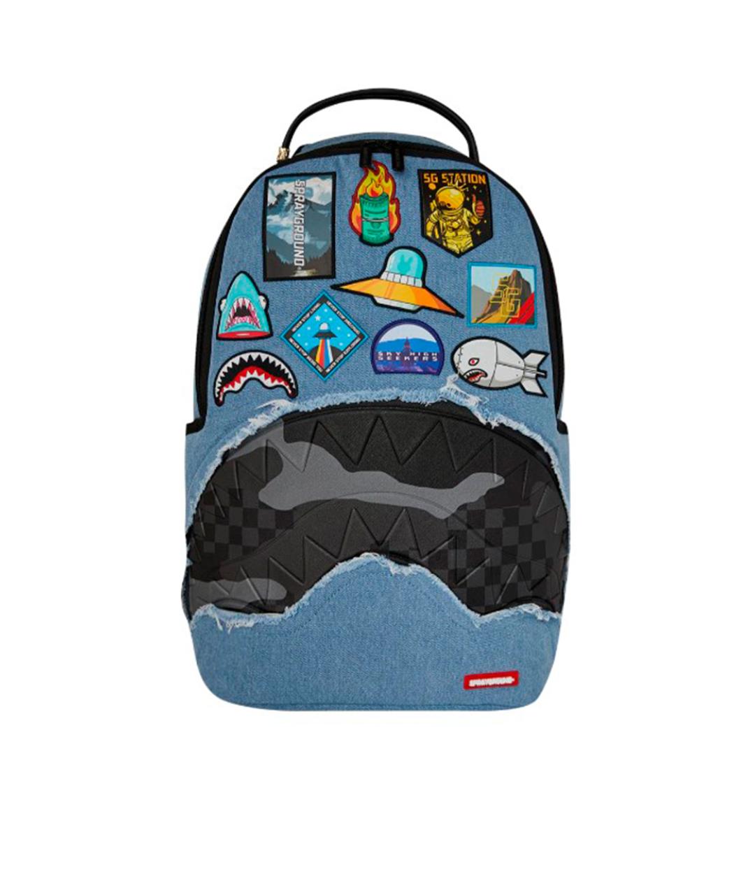 SPRAYGROUND Голубой рюкзак, фото 1
