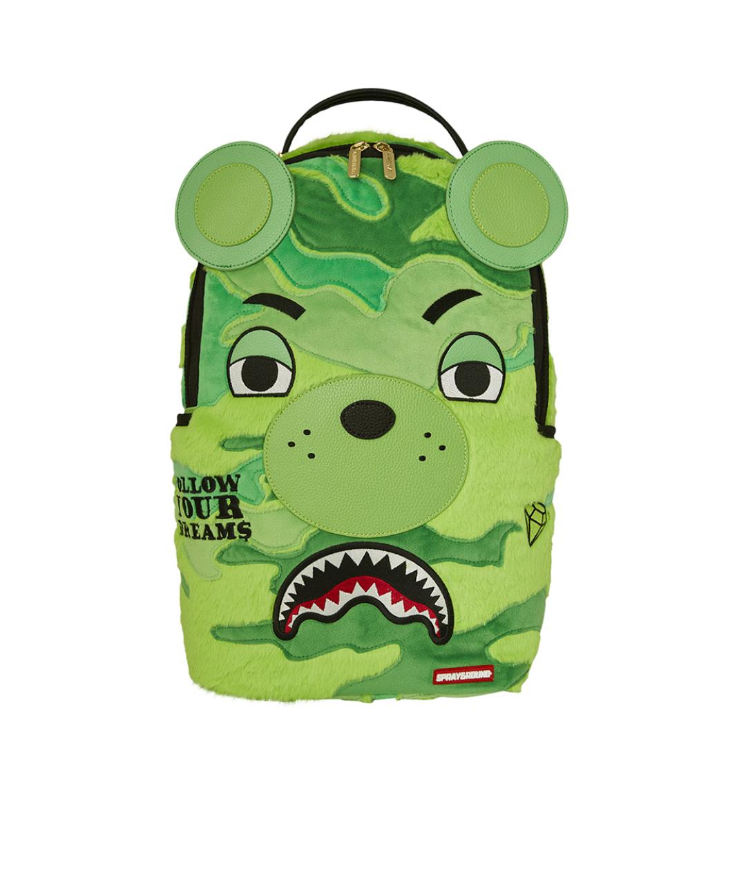 SPRAYGROUND Зеленый рюкзак, фото 1