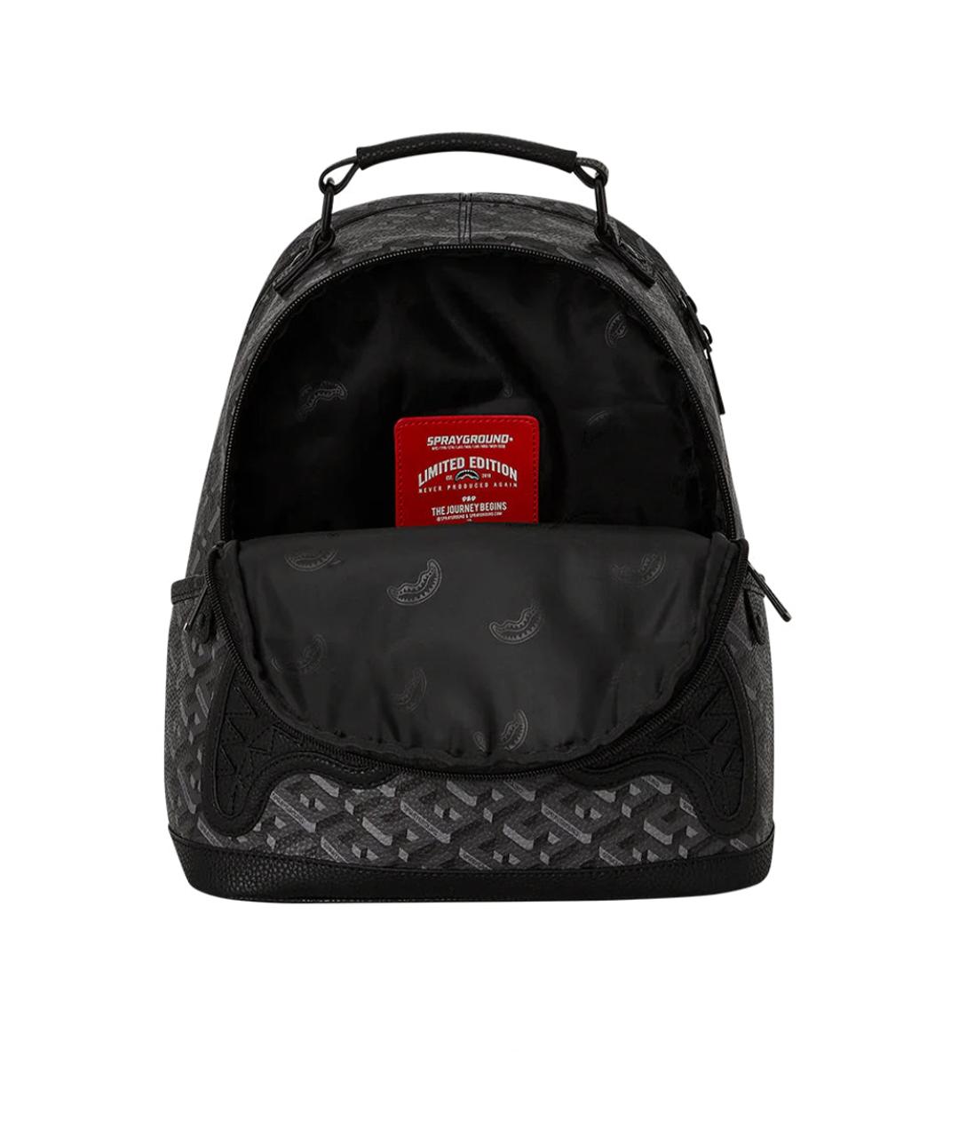 SPRAYGROUND Черный рюкзак, фото 3