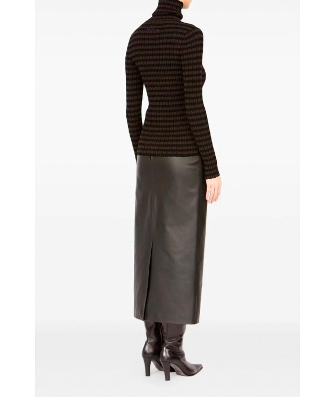 MM6 MAISON MARGIELA Черная водолазка, фото 3