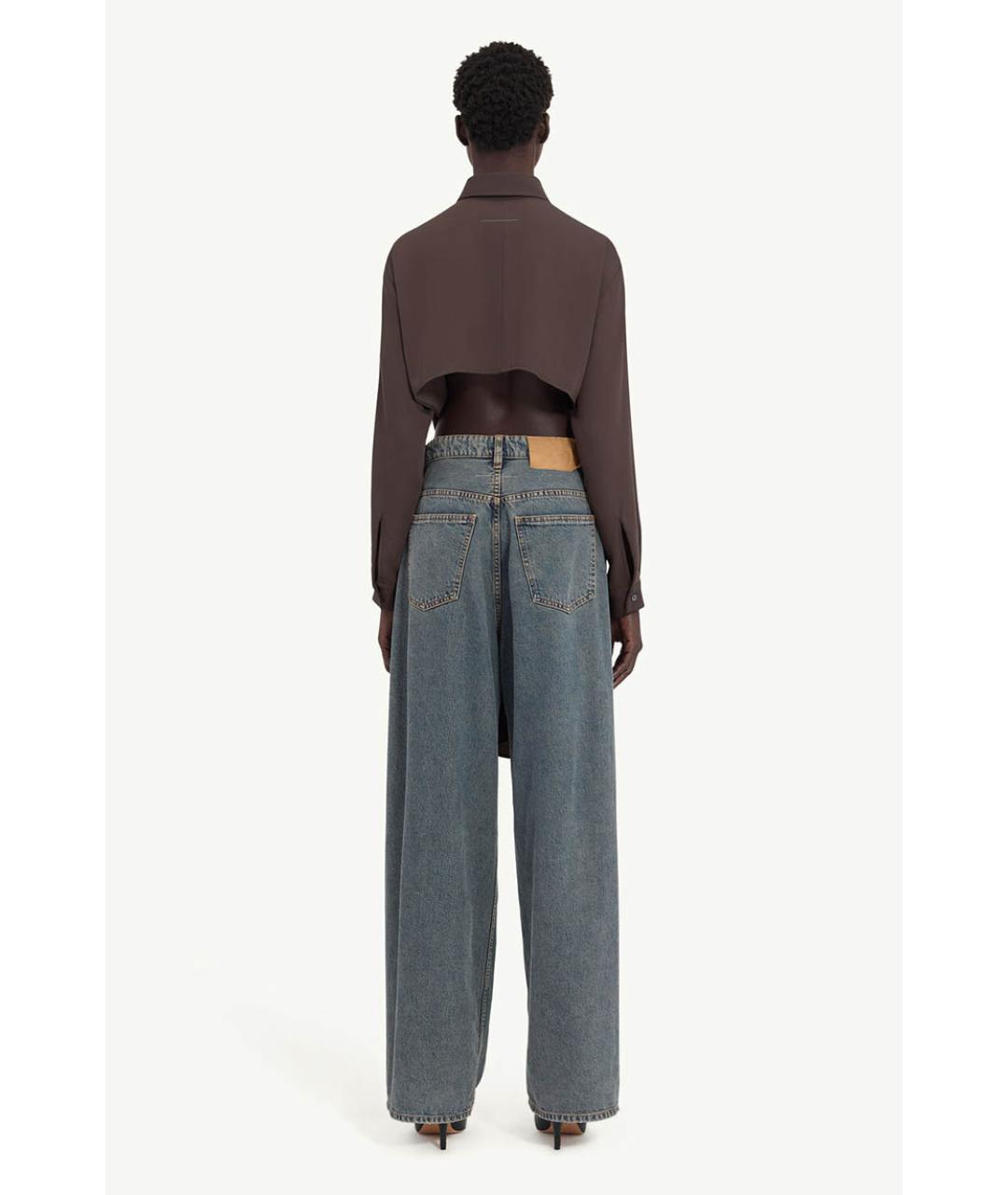 MM6 MAISON MARGIELA Коричневая рубашка, фото 3