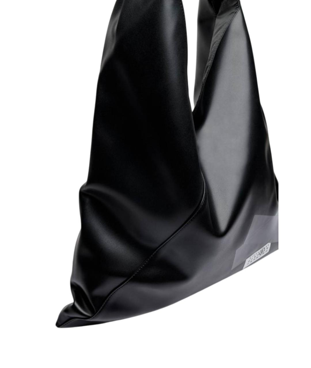 MM6 MAISON MARGIELA Черная сумка тоут, фото 3